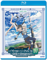 Is It Wrong to Try to Pick Up Girls in a Dungeon?! Season 4 Part 1 Blu-ray image number 0